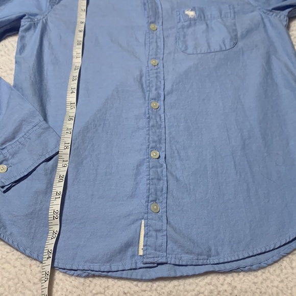 Abercrombie Kids Khaki Chinos & Button-Up Shirt, EUC, Size 13/14 Slim Pants - Picture 7 of 16